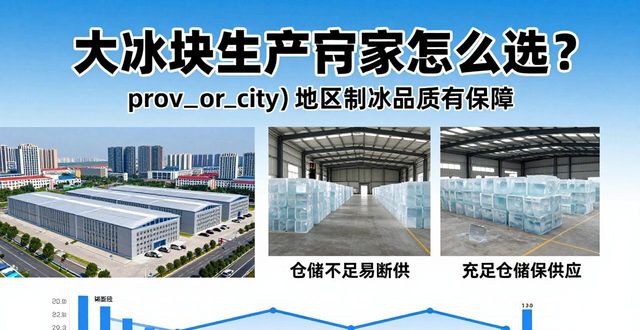 大冰块生产厂家怎么选？汉阳地区制冰品质有保障
